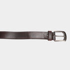 Men's Leather Casual Belt, Size 36, Textured, , small image number null