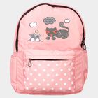 Women's Peach Polyurethane Backpack, , small image number null