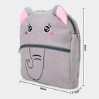 Kid's Soft Plush Elephant Backpack, , small