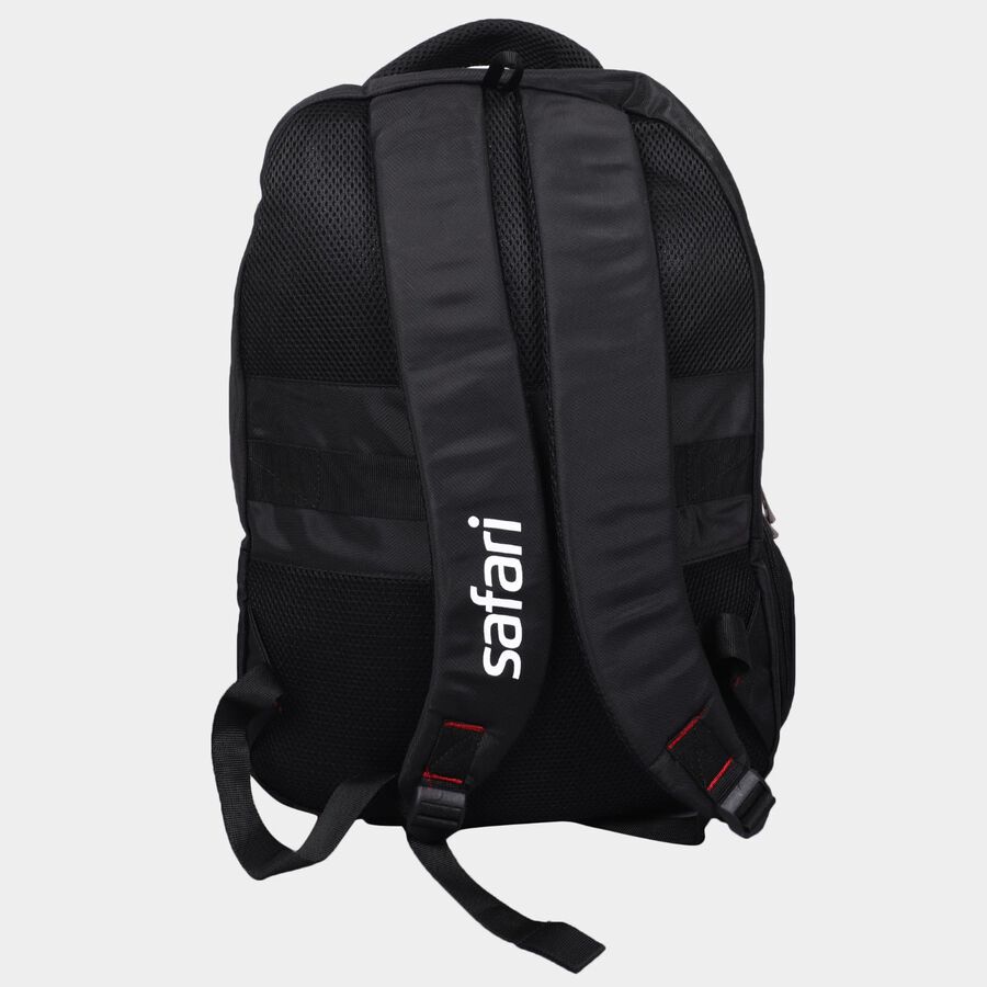 Black Black Polyester Backpack,32L (Approx), , large image number null