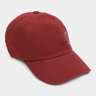 Men's Wine Cotton Cap