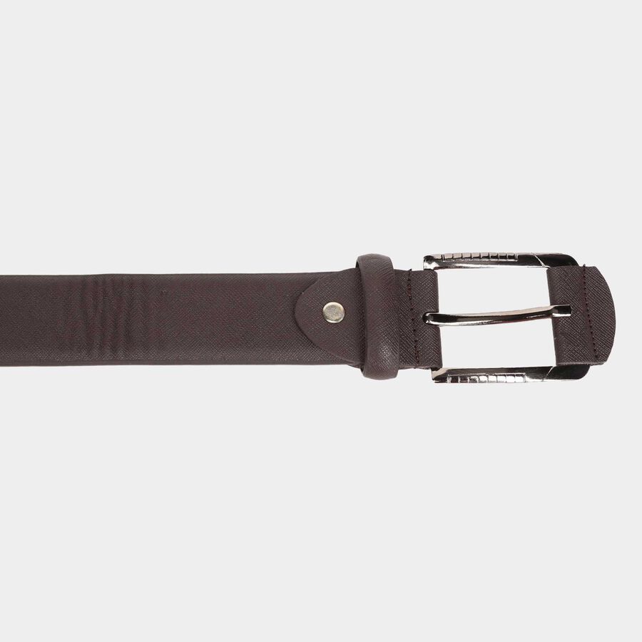 Men's Brown Polyurethane Casual Belt, , large image number null