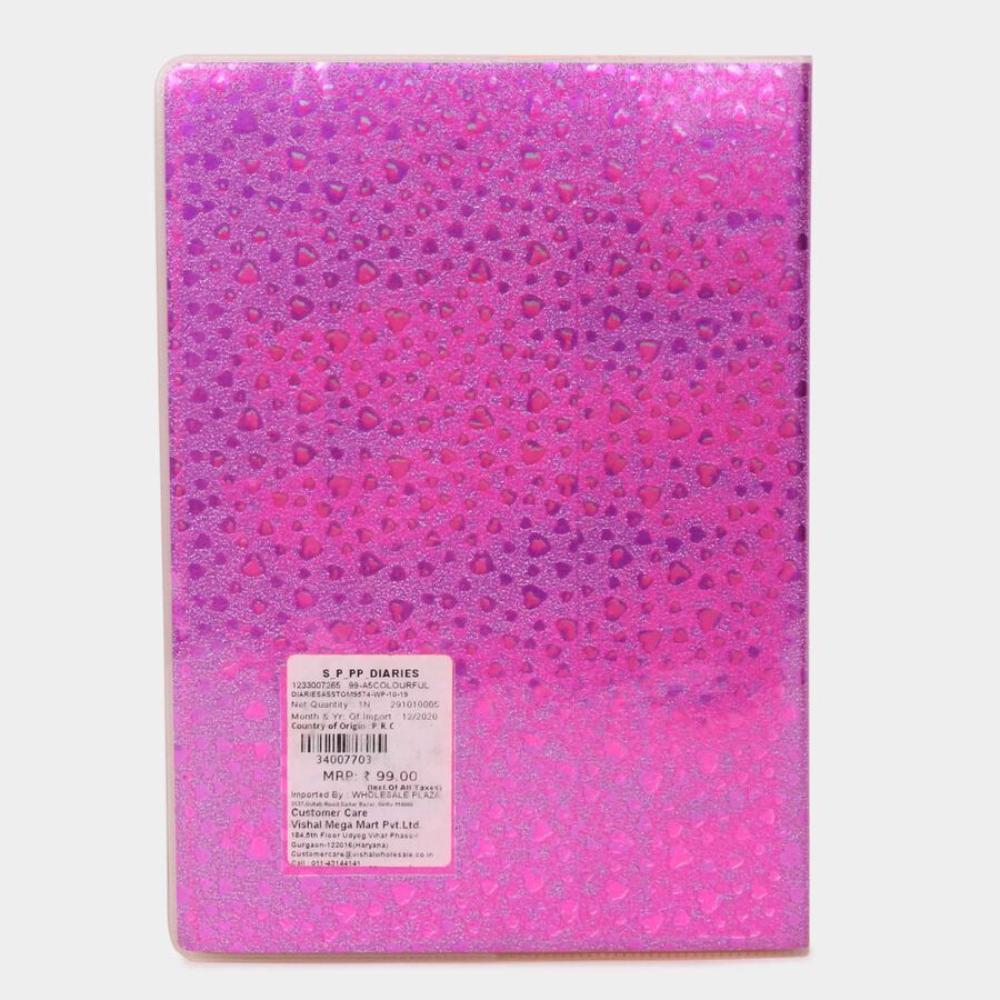 Paper Diary With PVC Cover, , large image number null
