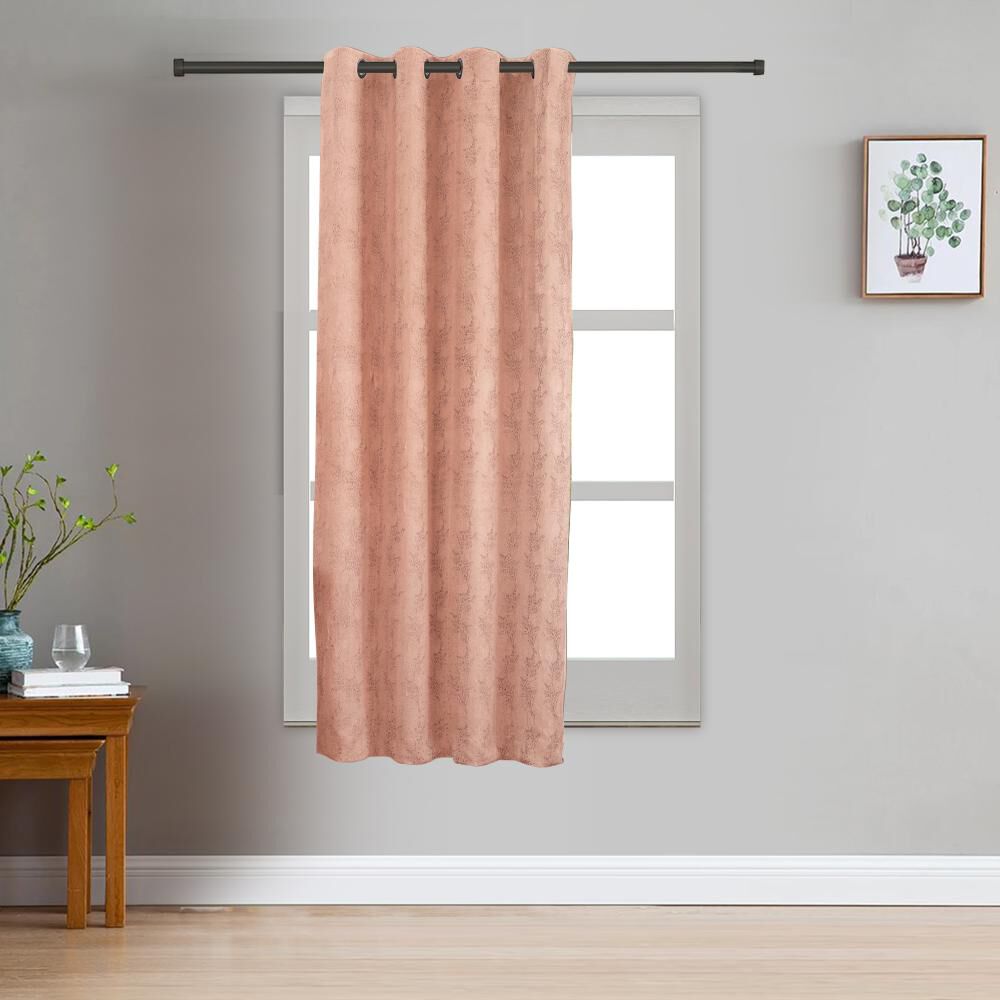 Home Beautiful                         Brown Polyester Curtain