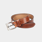 Men's Leather Casual Belt, Size 36, Textured, , small image number null