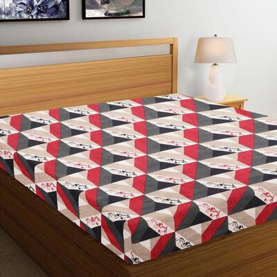 Green Microfiber Double Bedsheet
