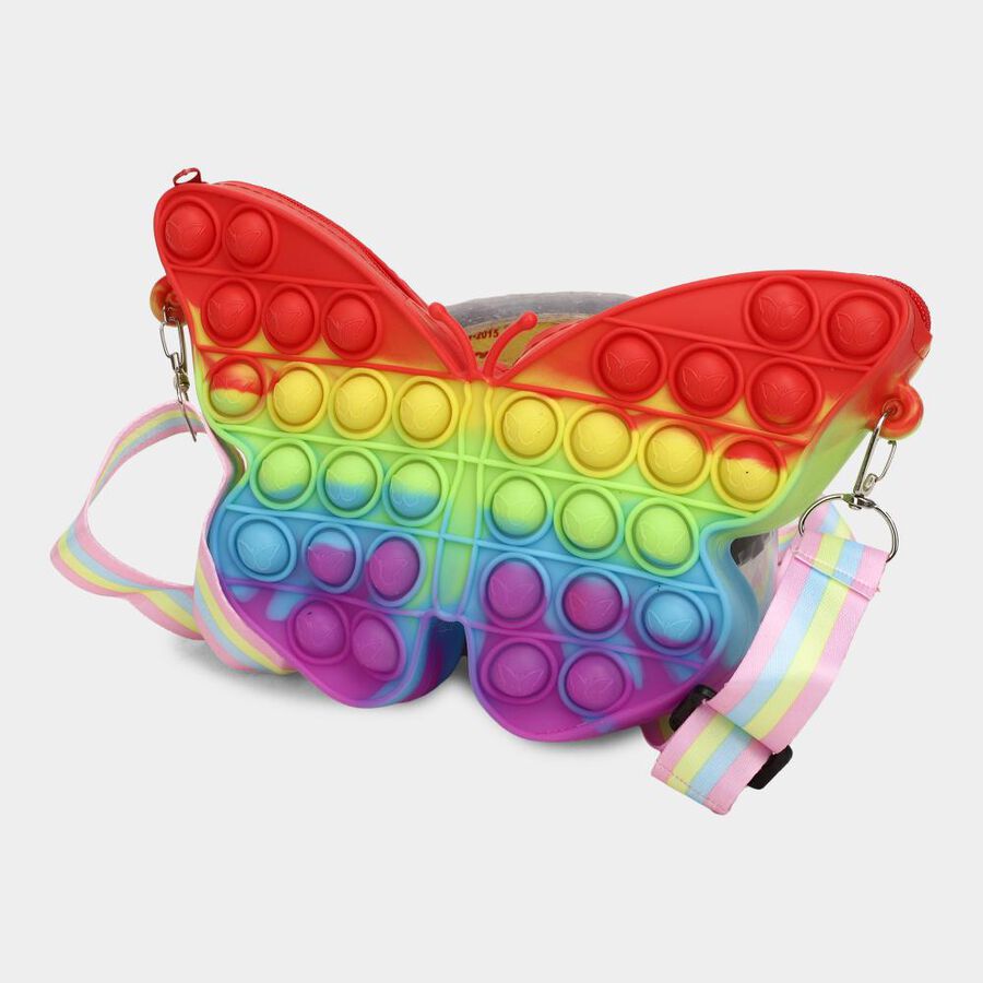 Kid's Butterfly Popit Bag - Color/Design May Vary, , large image number null
