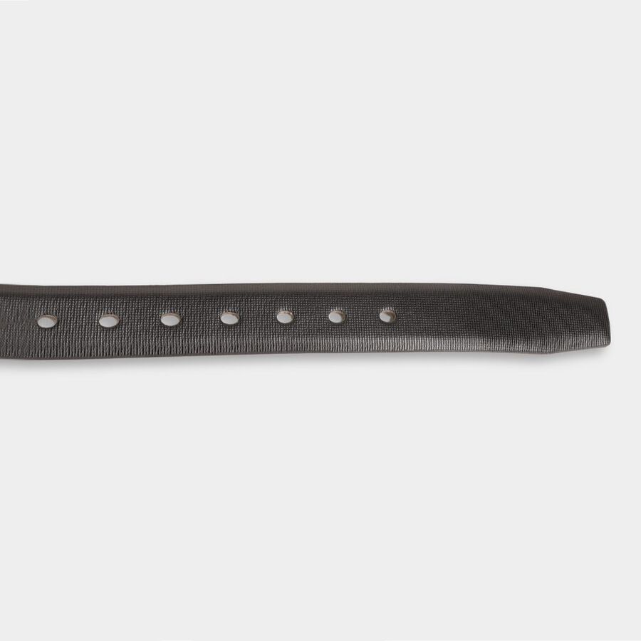 Men's Black Polyurethane Casual Belt, , large image number null
