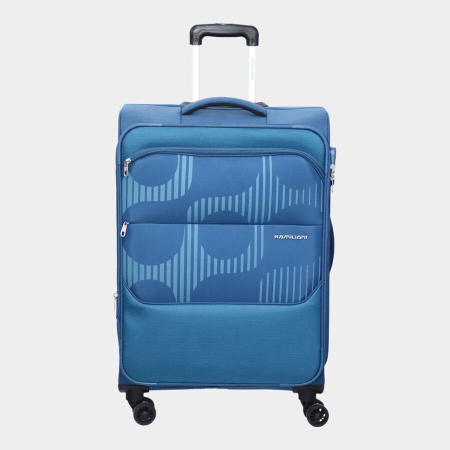 8-Wheel Polyester Soft Case Trolley, Medium, , large image number null