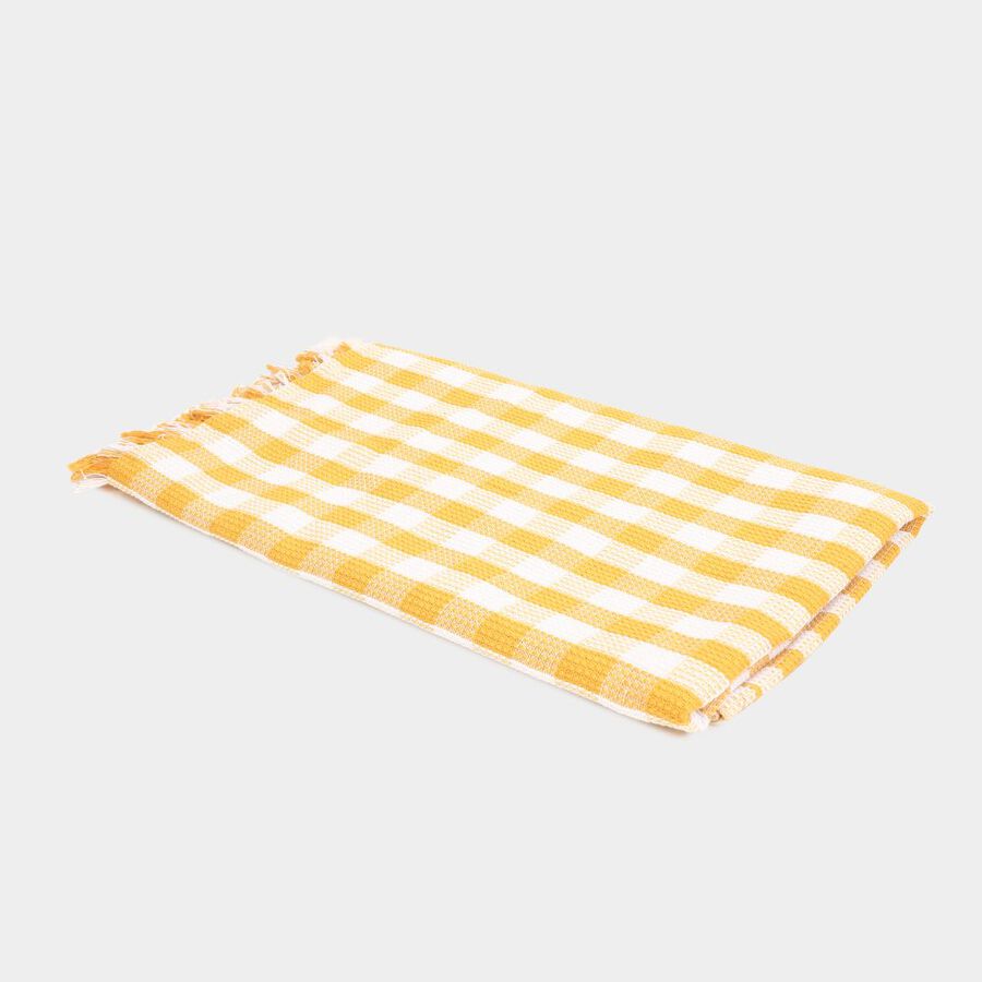220 GSM Yellow Cotton Blend Bath Towel, , large image number null