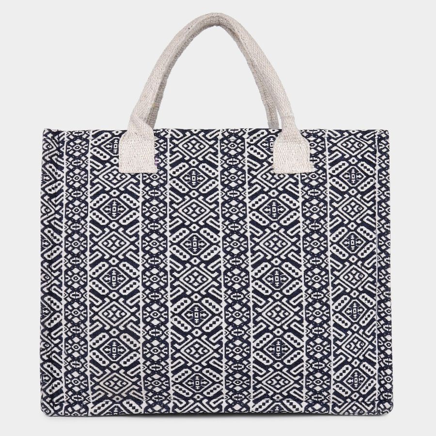 Black Fabric-Polyester Bag, , large