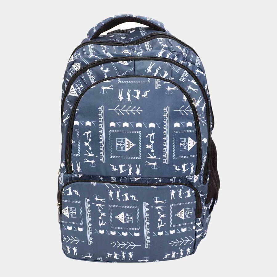 Blue Backpack with Laptop Sleeve, 30 L (Approx), , large image number null