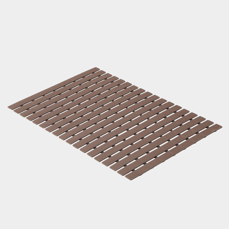 Rubber Shower Mat - Color/Design May Vary, , large image number null