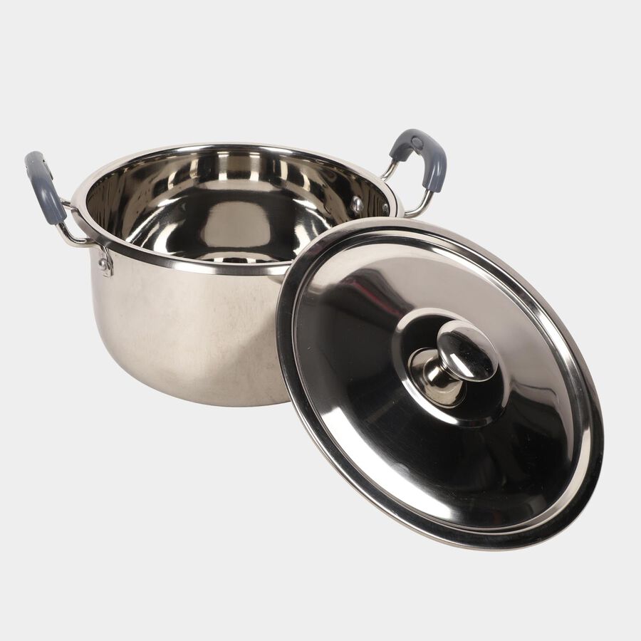 4.5 L Steel Cooking Pot, , large image number null
