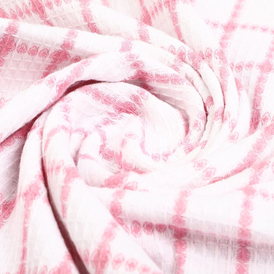 220 GSM Pink Cotton Blend Bath Towel, , large image number null