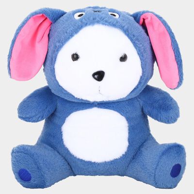 Dark Blue Fabric Teddy Bear 