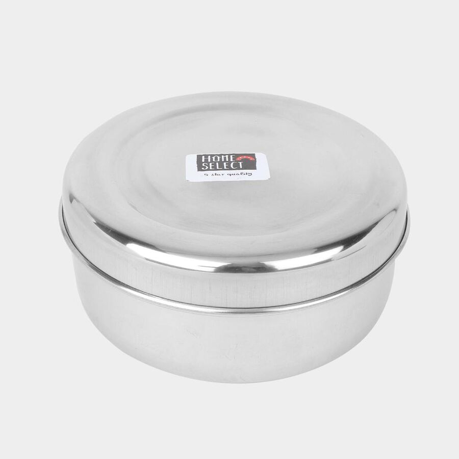 500 ml Stainless Steel Poori Dabba, , large image number null