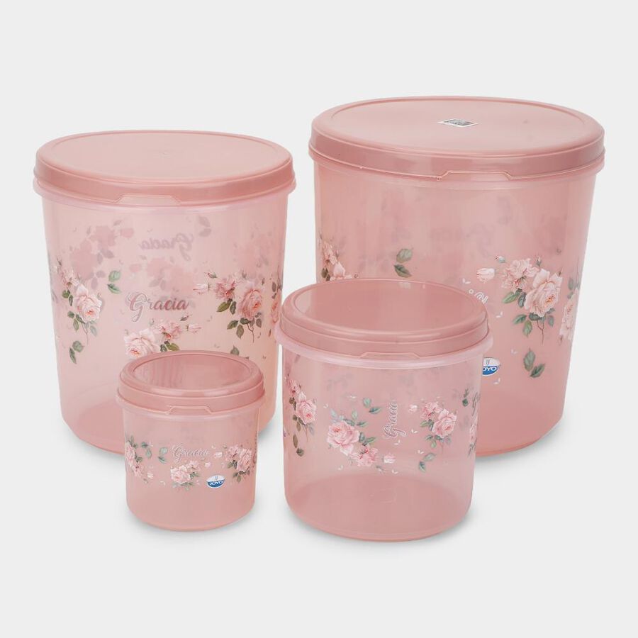 Plastic Container Set of 4, , large image number null