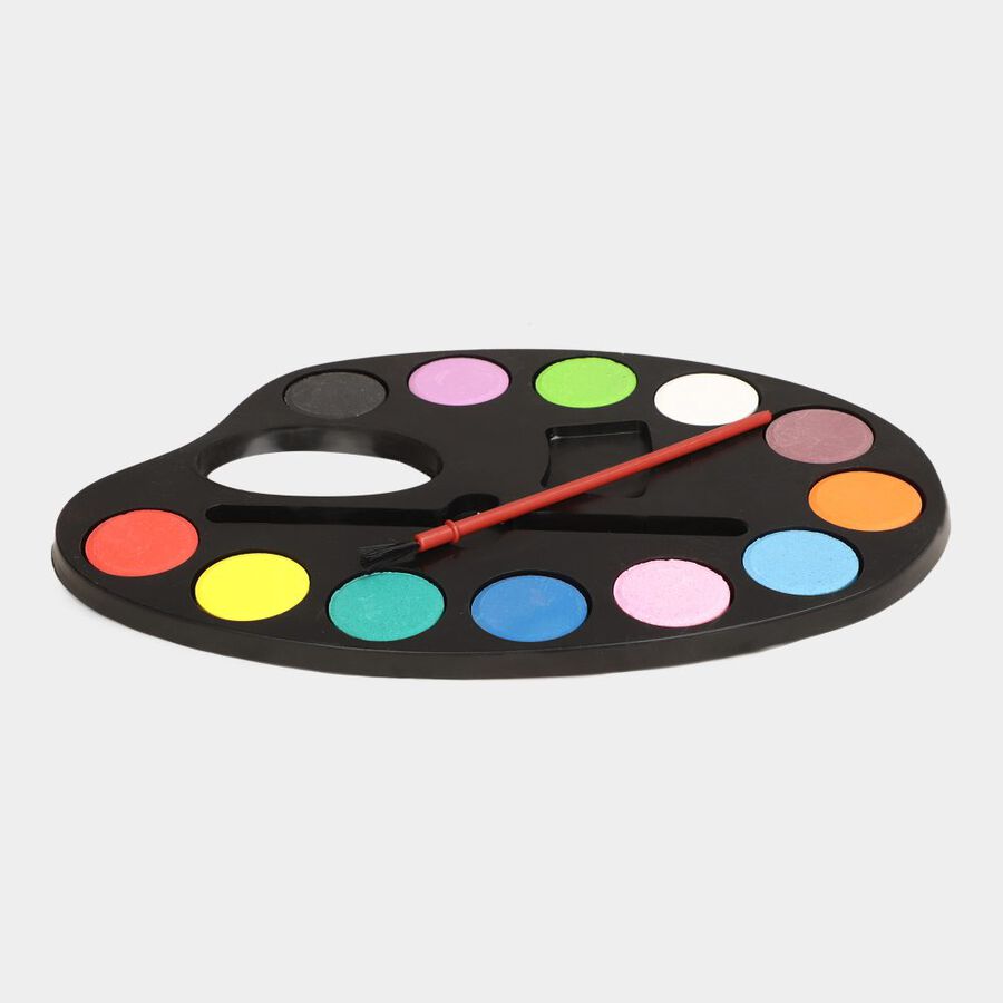 Water Color Plate 12 Shades, , large image number null