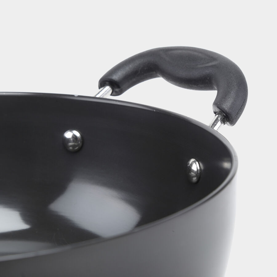 Hard Anodized Non Stick Kadhai - 22cm (2.5L), , large image number null