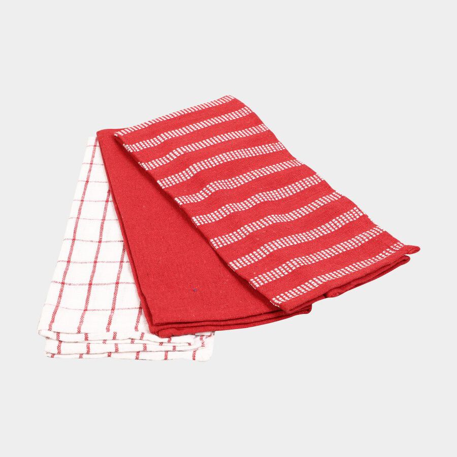 Microfiber Kitchen Napkin Set of 3, , large