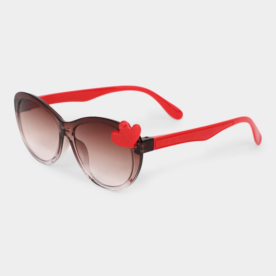 Brown Plastic Kid's Sunglasses, , large