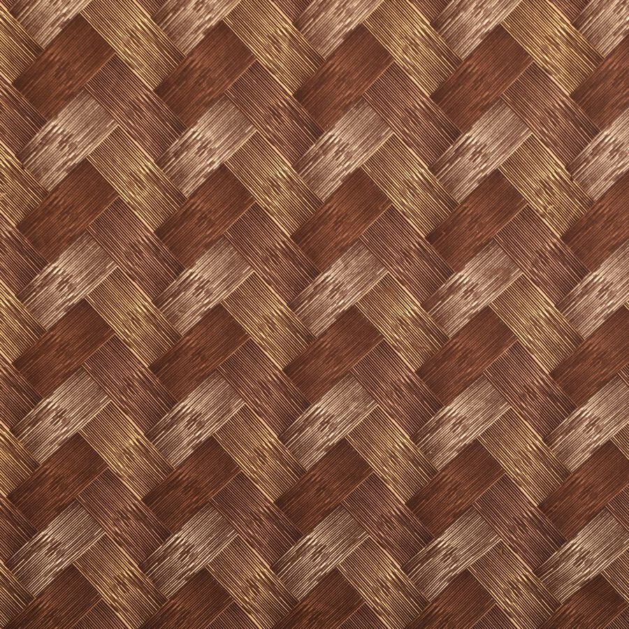 Brown Woven Printed Single Bedsheet, , large