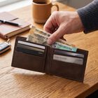 Men's Brown PU Wallet, , small