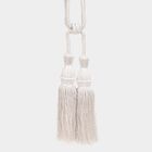 Grey Microfiber Tieback Rope, , small image number null