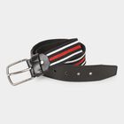 Men's Black Canvas Casual Belt, , small image number null
