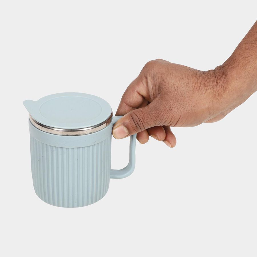 280 ml Plastic And Stainless Steel Travel Mug, , large image number null