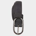 Women's Black Polyurethane Belt, , small image number null