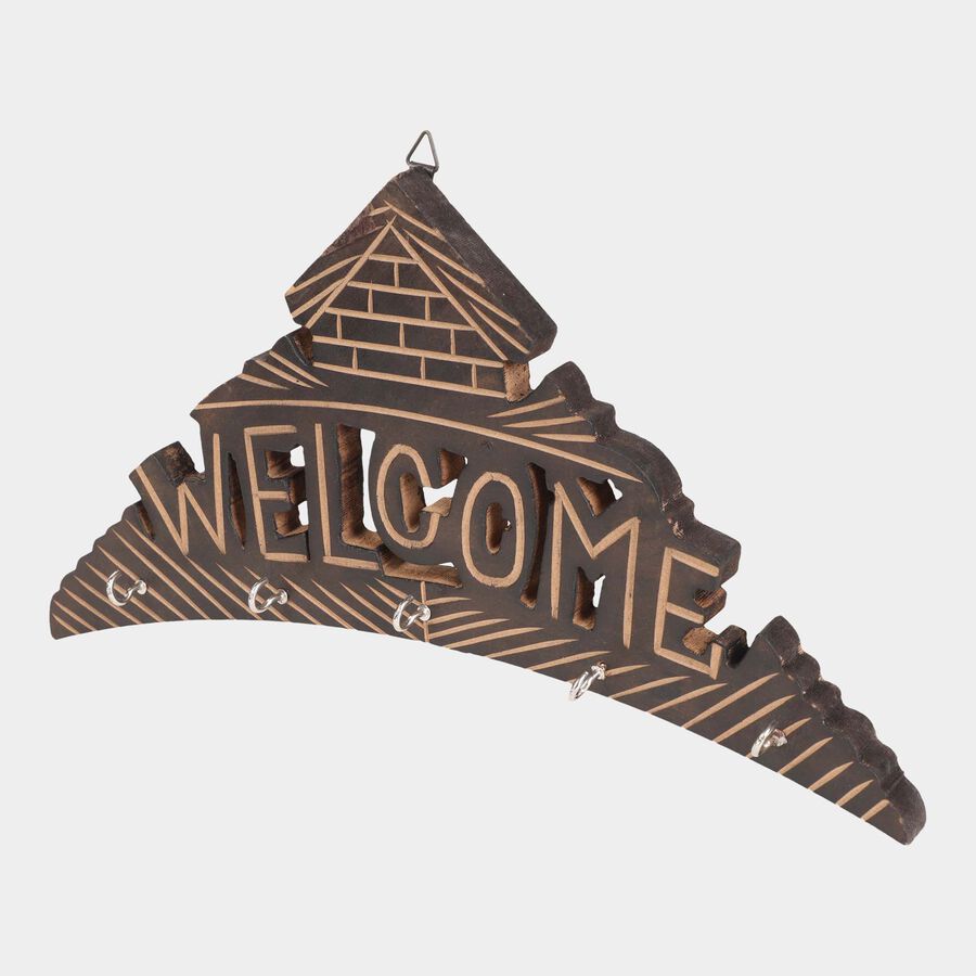 Wooden Wall Key Holder, , large image number null