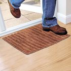 Anti-Skid Grey Polyester Door Mat, , small image number null