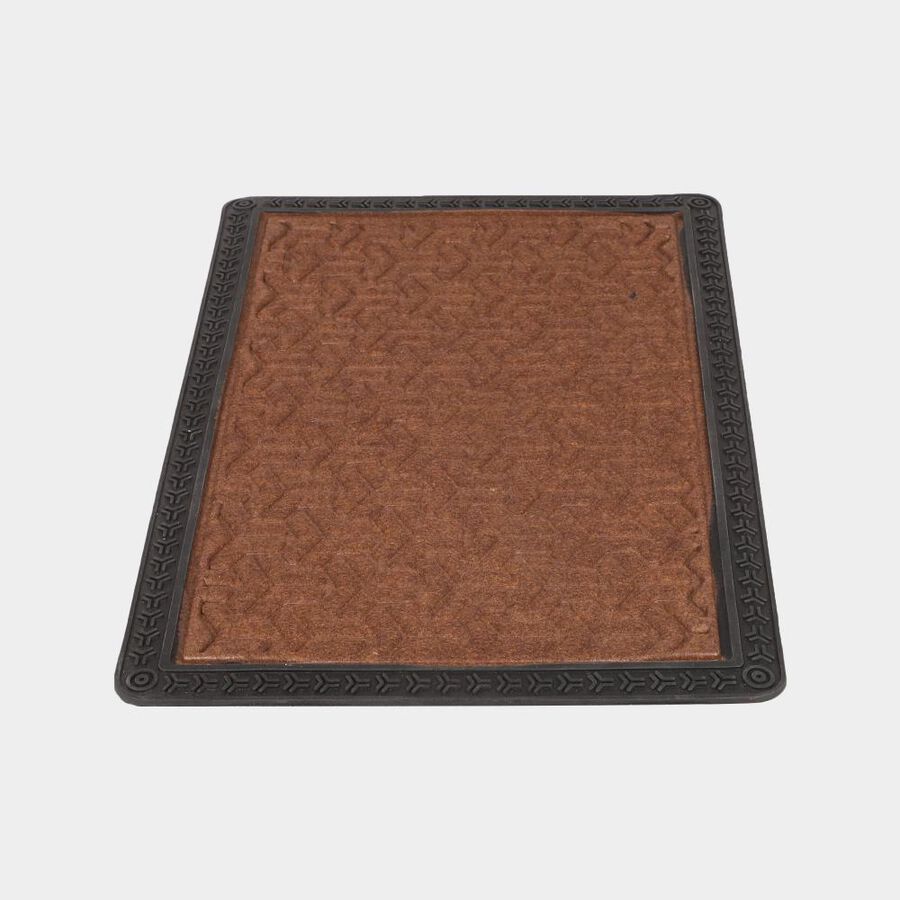 Brown Rubber Rug, , large image number null