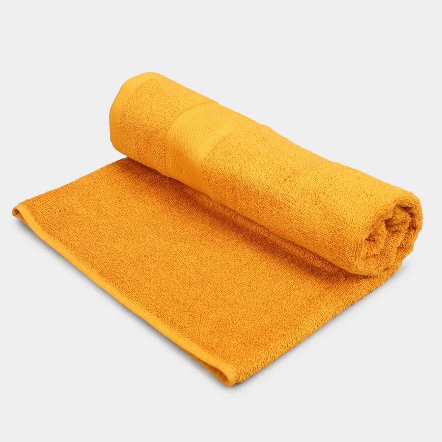 400 GSM Golden Cotton Bath Towel, , large