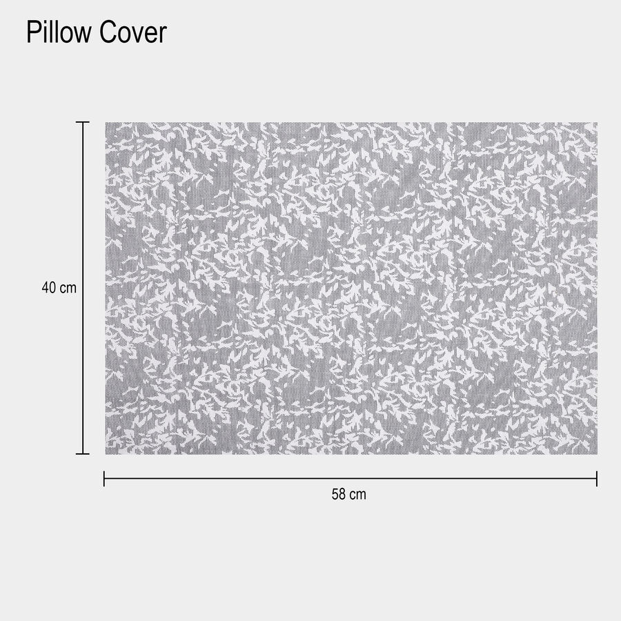 Grey Polyester Pillow Cover, , large image number null