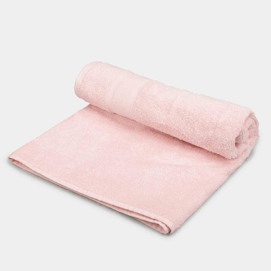 400 GSM Pink Cotton Bath Towel, , large image number null