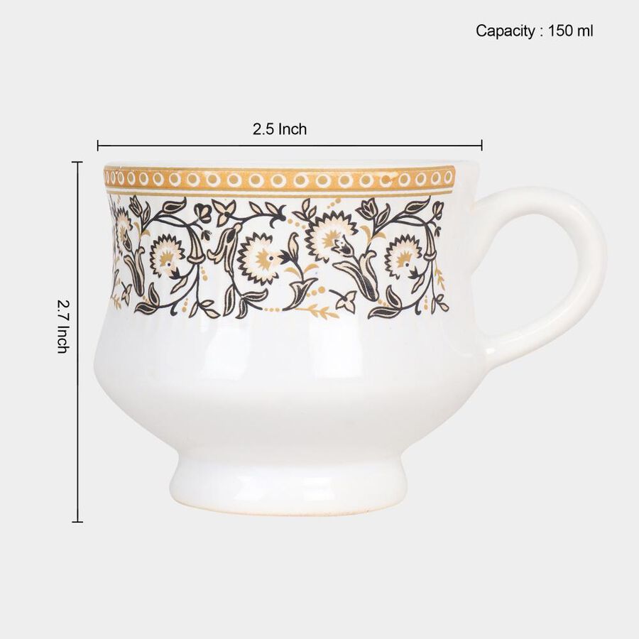 150 ml Stoneware Cup & Saucer Set, , large image number null