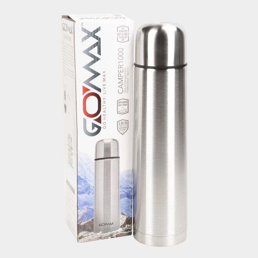 1 L Steel Insulated Water Bottle, , large image number null