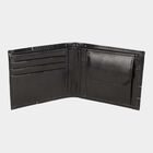 Men's Black Polyurethane Wallet, , small image number null