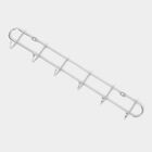 Mild Steel Wall Hanger with 6 Hooks, , small image number null