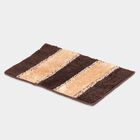 Anti-Skid Brown Polyester Door Mat, , small image number null