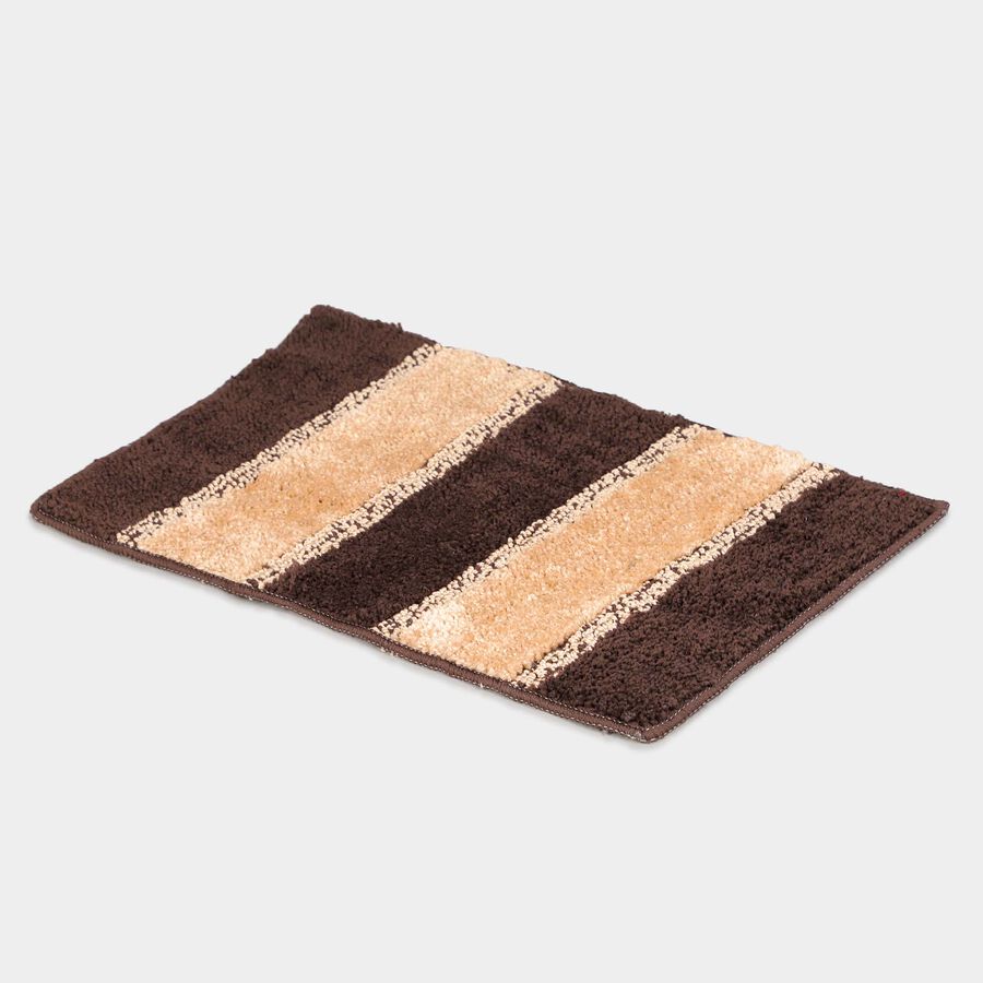 Anti-Skid Brown Polyester Door Mat, , large image number null