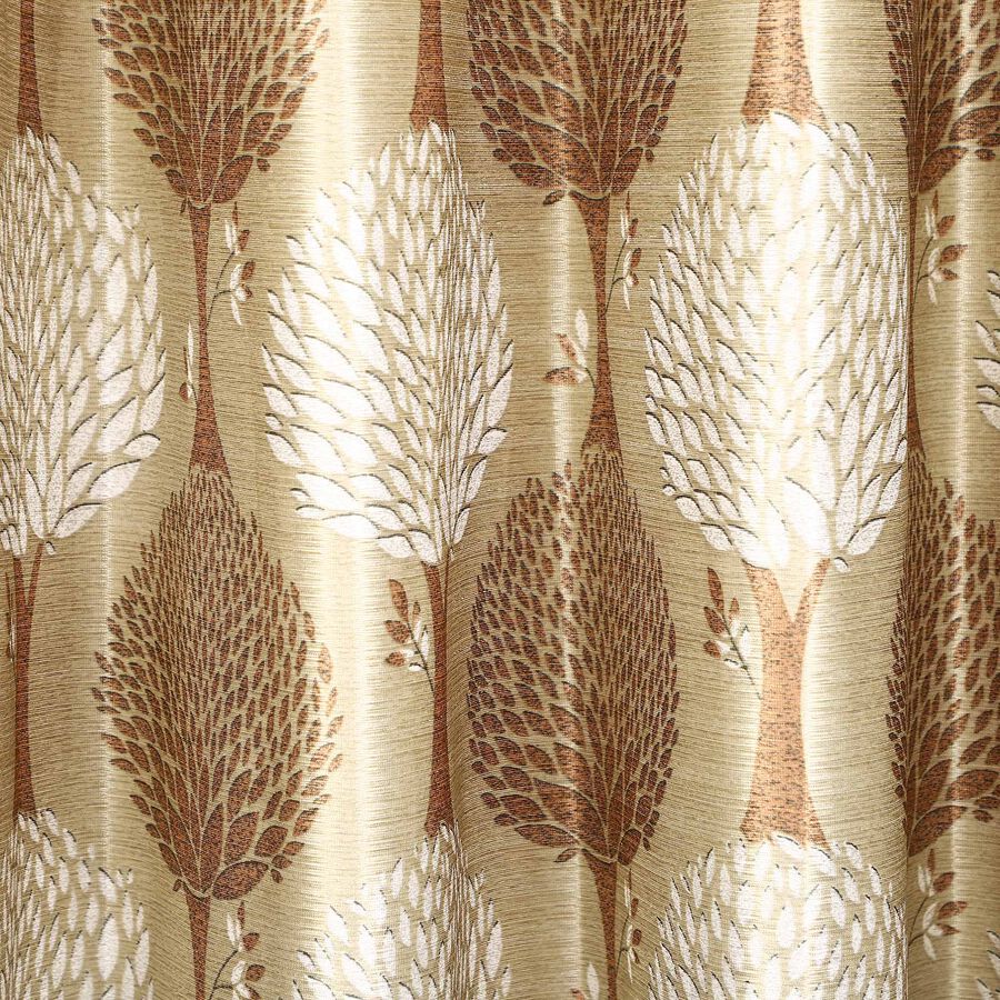 5ft. Brown Window Curtain, , large image number null