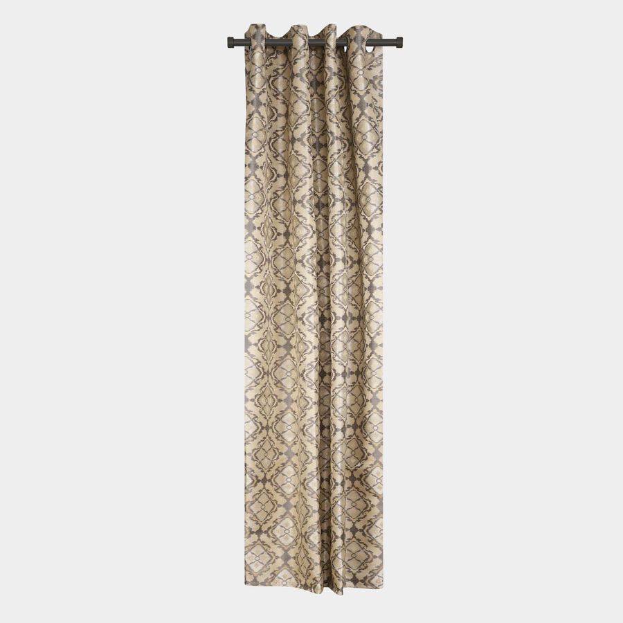 7ft. Brown Microfiber Door Curtain, , large image number null