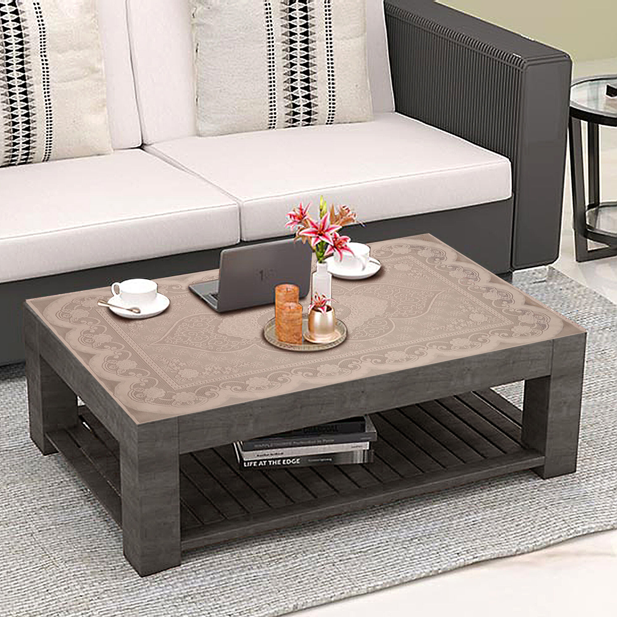 Home Beautiful                         Net Table Cover