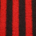 Anti-Skid Red Polypropylene Door Mat, , small