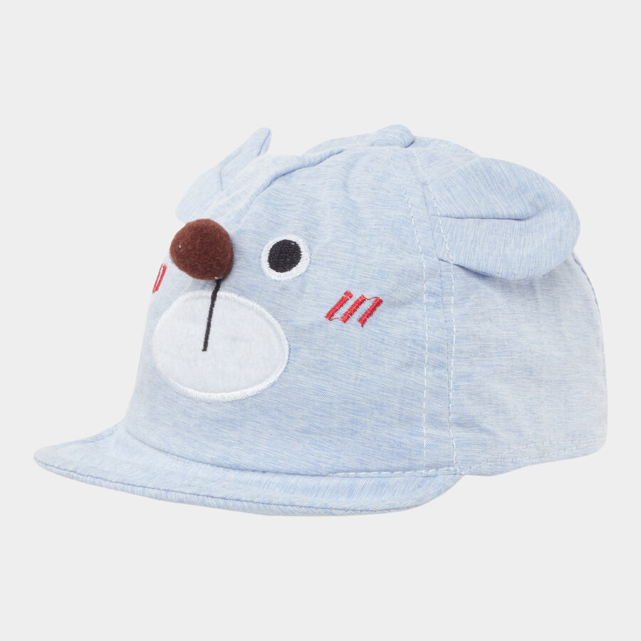 Kids' Blue Fabric Cap, , large image number null