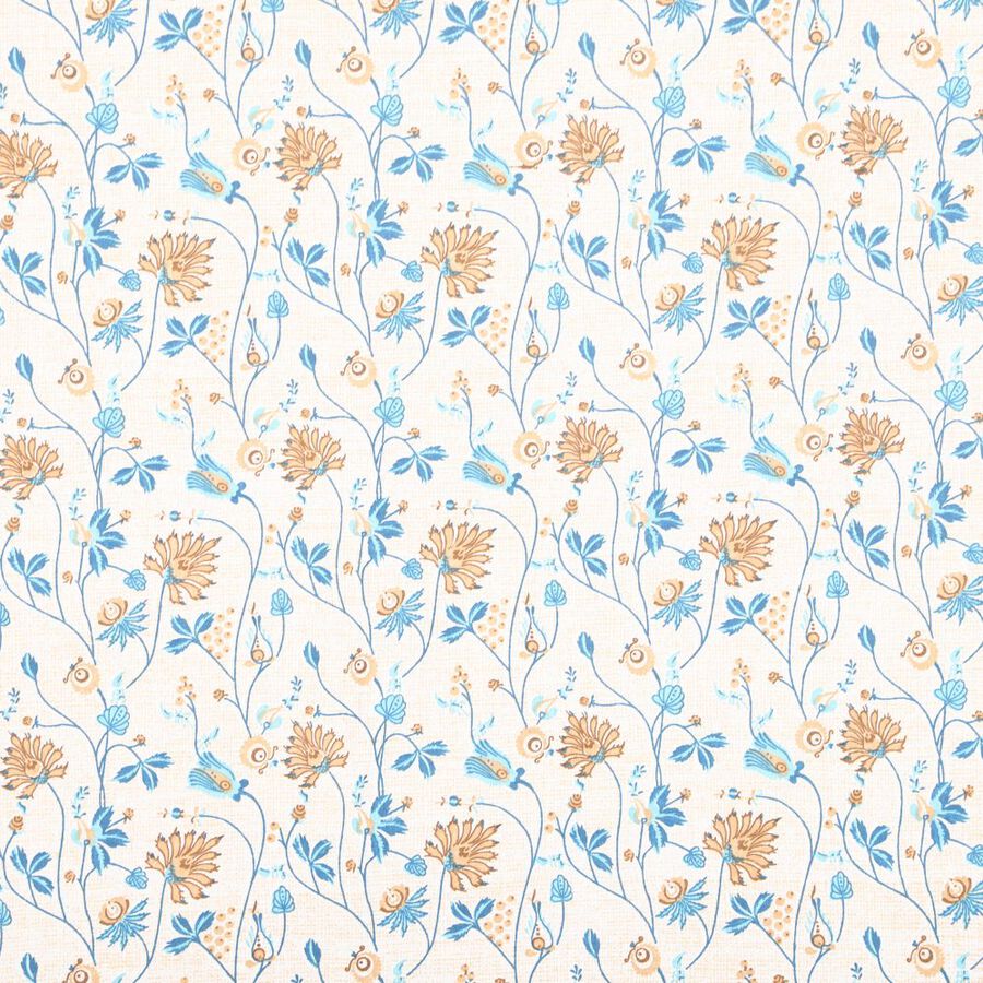 Brown Cotton Blend Double Bedsheet with Pillow Cover, , large